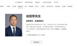 徐直军卸任深圳市海思半导体有限公司董事长