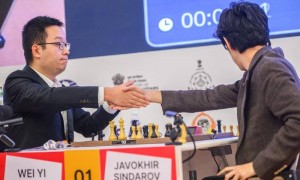韦奕不敌乌兹棋手辛达洛夫 获得国际棋联世界杯赛亚军