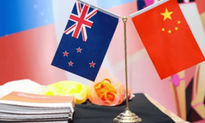 枪口对准出头鸟！新西兰昏了头，竟然派最大军舰擅闯台海，解放军当场立威！