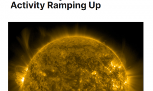 NASA称“太阳正逐渐苏醒”，可能直接影响地球上的人类活动！