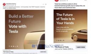 特斯拉疯狂投广告，为马斯克万亿美元薪酬拉票