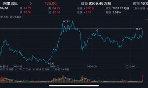 阿里深夜大涨13%！3个月净赚423亿，云和AI杀疯了，700天重造自己